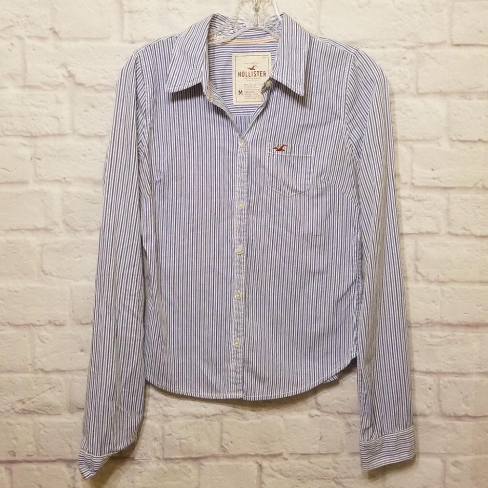 Hollister Button Down Long Sleeve Shirt